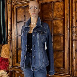 Riders by Lee Indigo Stretch Denim Jacket